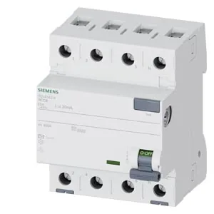Interruptor diferencial 4 polos tipo A