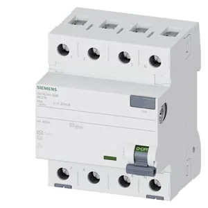Interruptor diferencial 4 polos tipo A