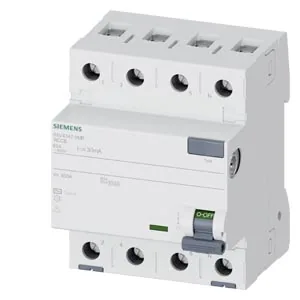 Interruptor diferencial 4 polos tipo A