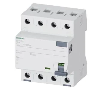 Interruptor diferencial 4 polos tipo A