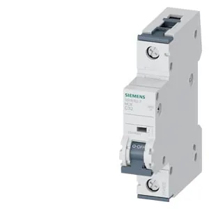 Interruptor termomagnético riel DIN 1 polo 32 A curva C 6 kA