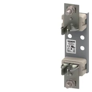 Base portafusibles NH cerámica 3PS tamaño 1, 1 polo, 250 A, 690 V, borne plano