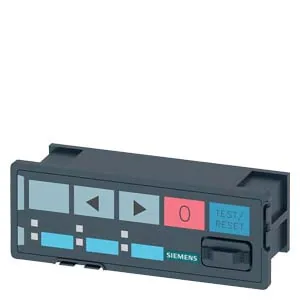 Módulo de mando gris titanio para sistema de gestión de motor SIMOCODE, montaje en panel