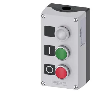 Caja para dispositivos de mando, 22 mm, 3 orificios