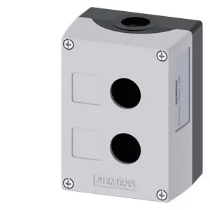 Control device enclosure 22 mm, 2 elements