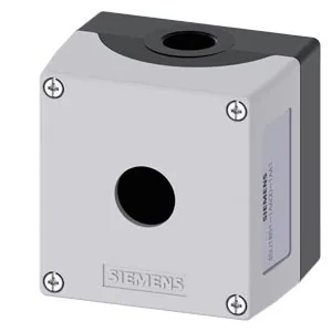 Caja vacía para 4 dispositivos de mando, 22 mm