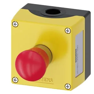 Caja para dispositivos de mando, 22 mm, redonda, 1 orificio