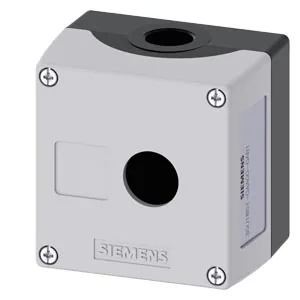 Caja para aparatos de mando 22 mm, 1 elemento