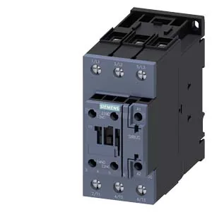 Contactor de potencia SIRIUS 3RT 37 kW AC3 1NA+1NC, bobina 110 V CA