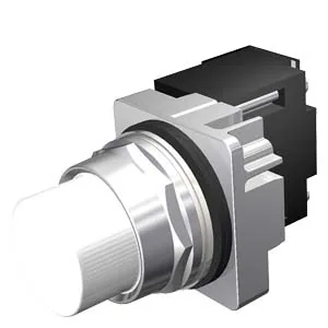 Luz piloto, blanco, 120 V, incandescente
