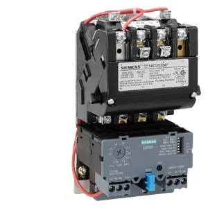 Arrancador de motor reversible NEMA tamaño 0, 3-12 A, gabinete NEMA 1, 120 V