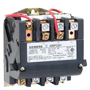 Contactor NEMA tamaño 1.75, 3 fases, abierto, bobina 120/240 V