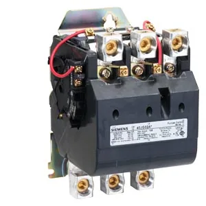 Contactor NEMA tamaño 4, 3 fases, abierto, bobina 120/240 V