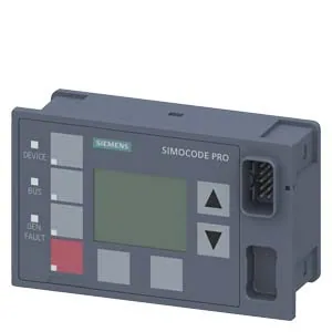 Módulo de mando con display para sistema de gestión de motor SIMOCODE