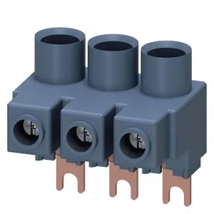 Three-phase supply terminal for SIRIUS 3RV2 busbar