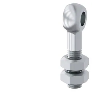 Tornillo de ojo M10 con tuerca incluida para interruptor de tirón por cable