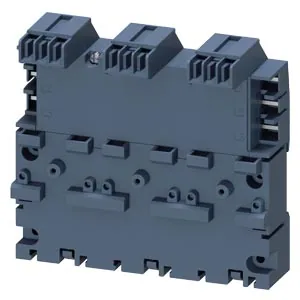 Three-phase busbar with SIRIUS 3RV2 branch connector
