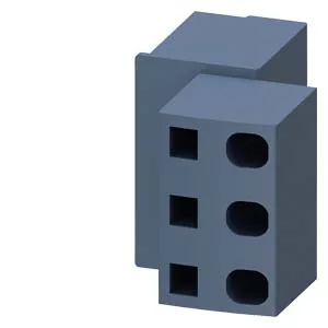 Bloque de bornes 6 mm² para toma de corriente SIRIUS 3RV2