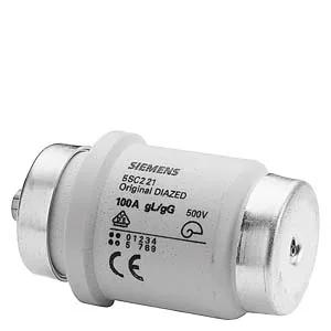 Fusible DIAZED 500 V para protección