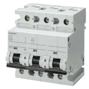 Interruptor termomagnético riel DIN 3 polos 100 A curva C 10 kA