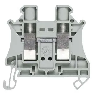 Borne de paso con conexión por tornillo