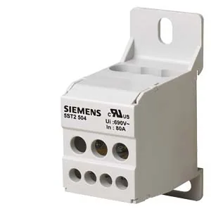 Bloque distribuidor 1 polo, 80 A, 690 V