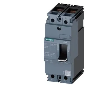 Molded case circuit breaker 3VA11, 3-pole, 100 A