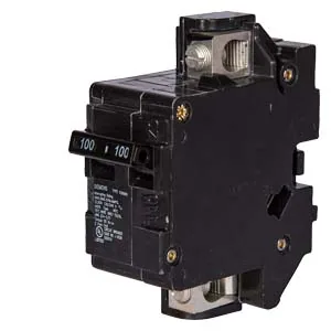 Interruptor termomagnético principal 2 polos 100 A 120/240 V 22 kA