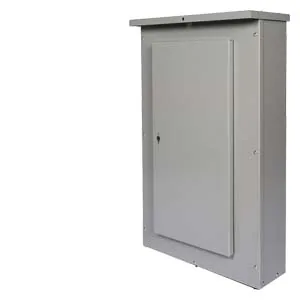 Gabinete para tablero P1, 250 A, 18 circuitos, NEMA 3R intemperie