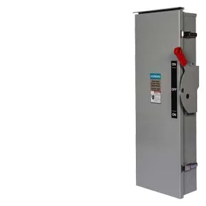 Interruptor de transferencia doble tiro sin fusible 100 A 3 polos 240 V 3 hilos NEMA 1