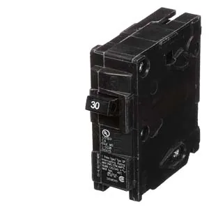 Interruptor termomagnético enchufable 1 polo 30 A 120 V 10 kA tipo QP