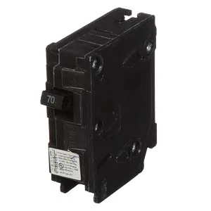 Interruptor termomagnético enchufable 1 polo 70 A 120 V 10 kA tipo QP
