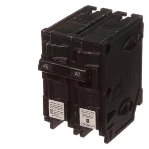 Interruptor termomagnético enchufable 2 polos 40 A 120/240 V 10 kA tipo QP
