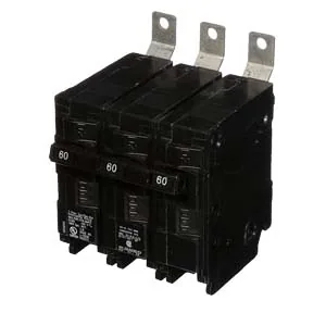 Interruptor termomagnético 3 polos 60 A 240 V 22 kA tipo BLH enchufable