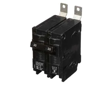 Interruptor termomagnético 2 polos 30 A 120/240 V 22 kA tipo BLH enchufable