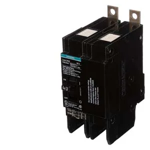 Interruptor termomagnético enchufable 2 polos 40 A 480 V c.a.