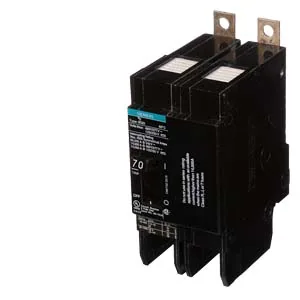 Interruptor termomagnético enchufable 2 polos 70 A 480 V c.a.