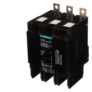 Interruptor termomagnético enchufable 3 polos 40 A 480 V c.a.