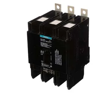 Interruptor termomagnético enchufable 3 polos 80 A 480 V c.a. 14 kA