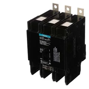 Interruptor termomagnético enchufable 3 polos 90 A 480 V c.a.