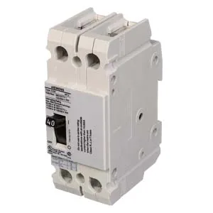 Interruptor termomagnético enchufable 2 polos 40 A 480/277 V