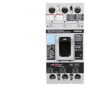 Interruptor de caja moldeada 3 polos 200 A 600 V 22 kA marco FD/FX