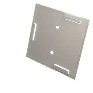 Kit de portatarjeta metálico
