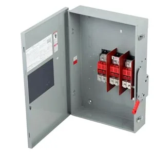 Interruptor de seguridad sin fusible 3 polos 600 A 600 V servicio pesado NEMA 1