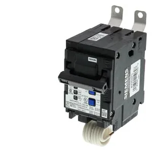 Interruptor termomagnético con protección AFCI 2 polos 15 A, tipo BL