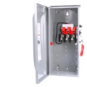 Interruptor de seguridad sin fusible 3 polos 60 A 600 V servicio pesado NEMA 3R
