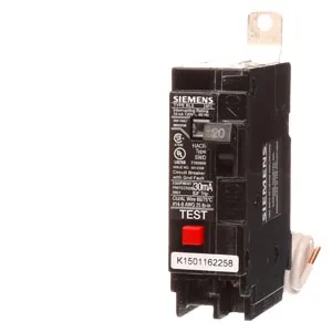Interruptor termomagnético tipo BLE 1 polo 20 A 120 V 10 kA