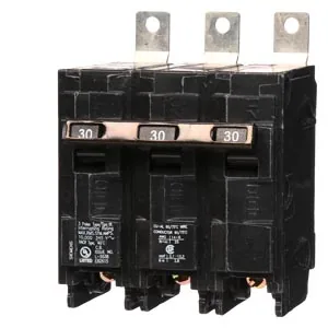 Interruptor termomagnético 3 polos 30 A 240 V 10 kA tipo BL enchufable