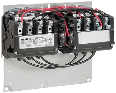 NEMA size 00 reversible contactor, 3-phase, 120/240 V coil