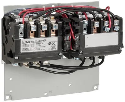 NEMA Reversible Contactor Size 1 3/4, 3-Phase, 120/240 V Coil